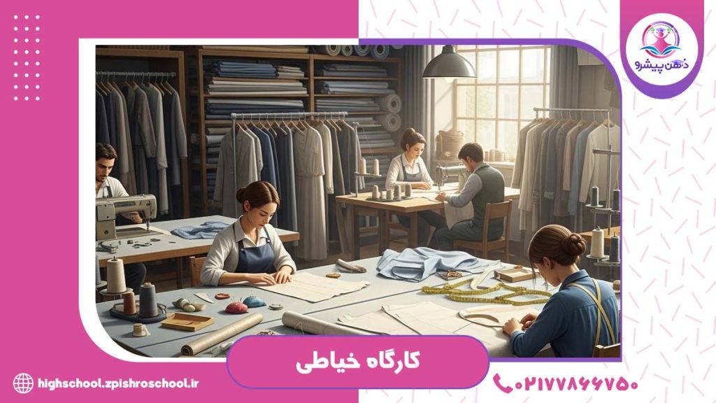 عکس کارگاه خیاطی